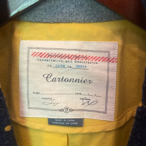 Cartonnier Blazer Jacket Small - Picture 2 of 5